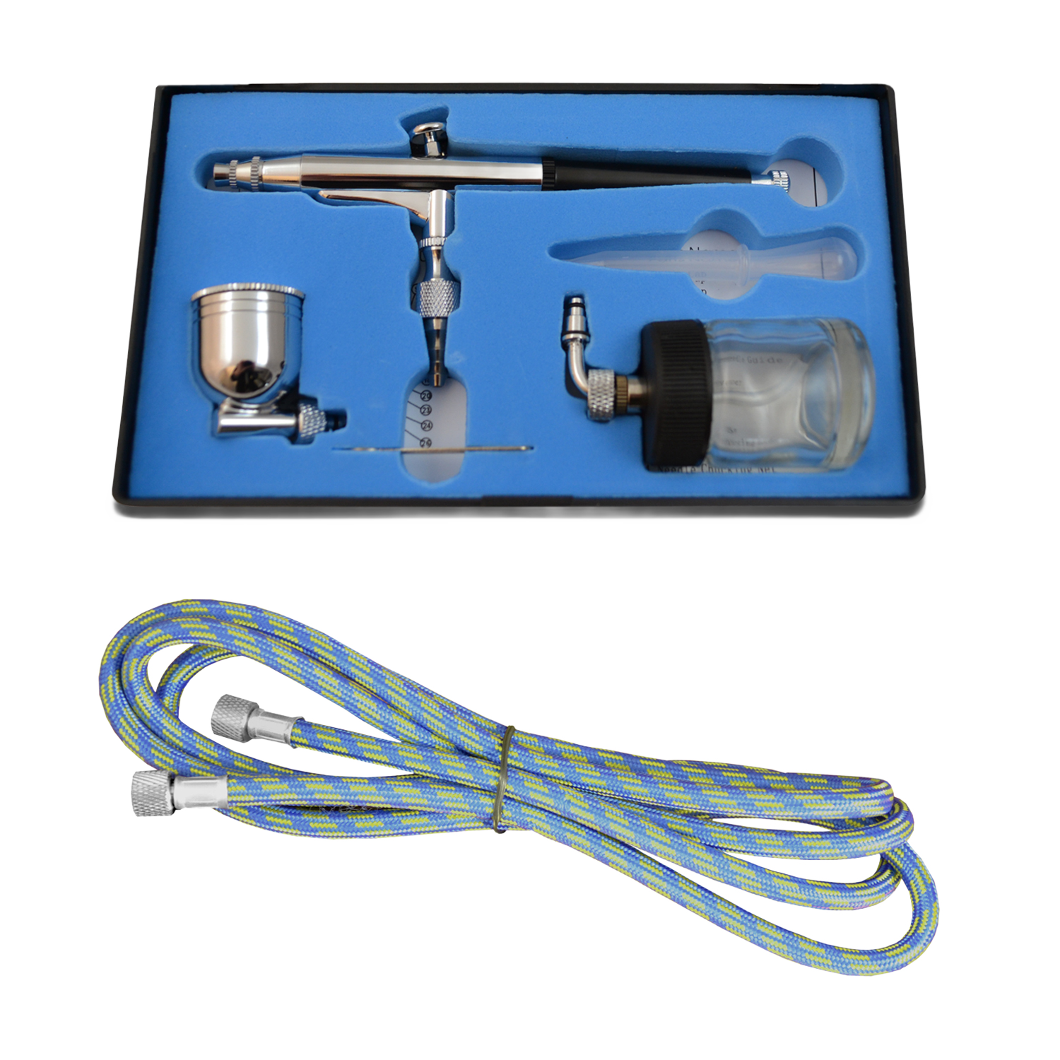 Airbrushpistole Profi-AirBrush Double-Action-Gun 134 D 0,3 mit Druckluftschlauch