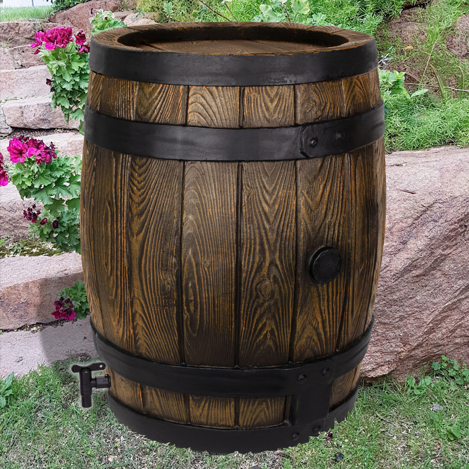 Regentonne Eichenfass 120L