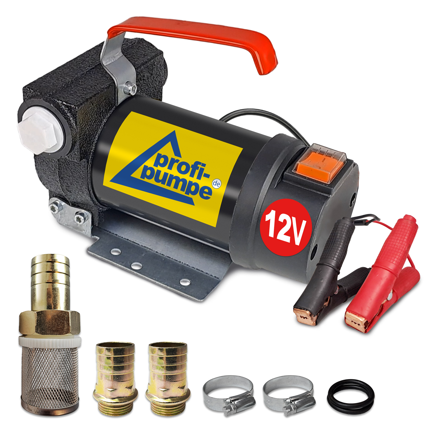 Dieselpumpe Diesel-Star 160-1-4 - 12V Pumpe mit Vorfilter und 2 Stck Tüllen