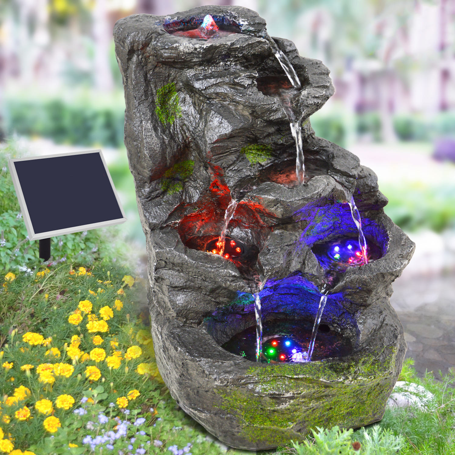 A6598_Gartenbrunnen_FELS-KASKADE_Pumpe_4RGB-LED_Hybrid_Solar_Ambiente_ohne_labels.jpg