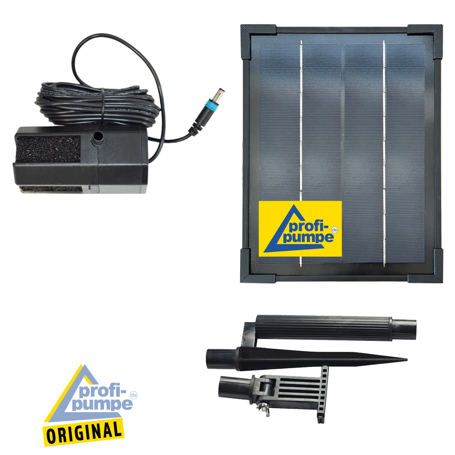 Technik Set-3.1-5W für Solar Deko mit Li-Ion Akkus ohne LED Licht