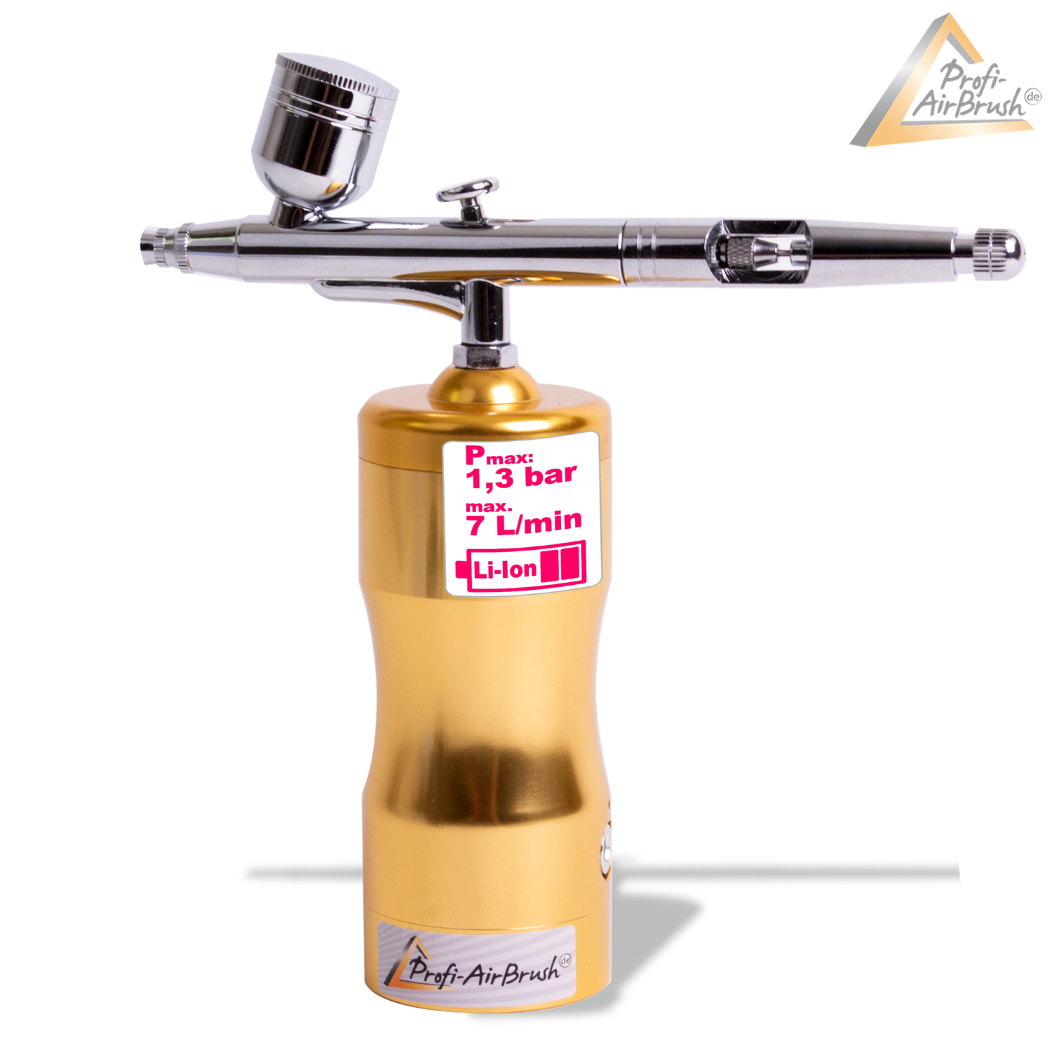 Profi-AirBrush Kompressor ACCU-Star II GOLD